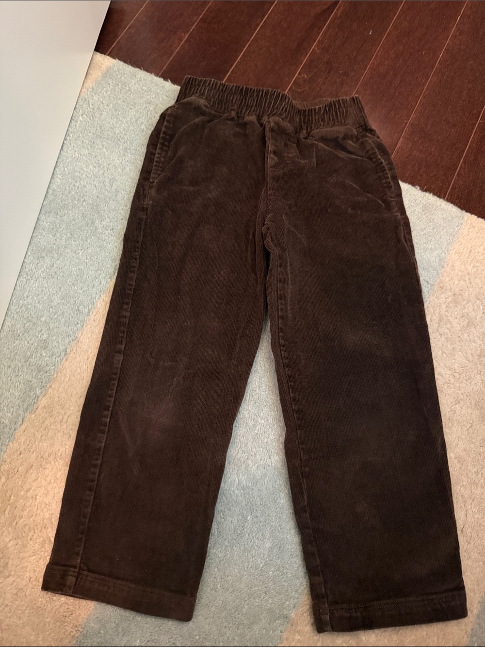 The Beaufort Bonnet Company Dark Brown Corduroy Pull-On Kids Pants